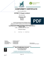 OXYMAT 6 Analyser Meets MCERTS Standards