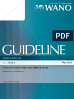 WANO Guidelines Traits of A Healthy Nuclear Safety Culture Addendum GL 2013-01-1