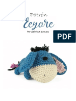 Crochet Pattern Eeyore Espanol