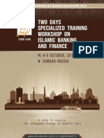 Two Days Specialized Training Workshop On Islamic Banking and Finance - Russia