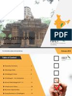 Ibef Presentation On Chattisgarh