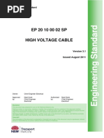 High Voltage Cable