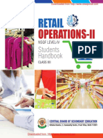 CBSE Retail Operations-II Students Handbook for Class XII