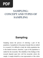 Sampling