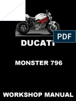 Ducati Monster 796 Service Manual