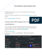 Lab 01. Create VM Via Portal (v2)