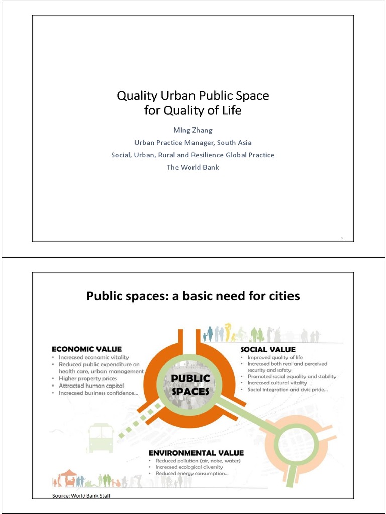 Enhancing Urban Public Spaces for Life | PDF | Infrastructure ...