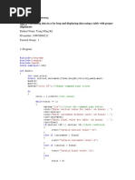 C++ Programming Lab Report