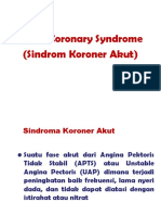 Acute Coronary Syndrome (Sindrom Koroner Akut)