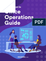 Office Operations Guide: Tips for Productivity, Culture and Security