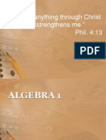 Algebra 1 PDF