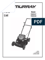 Parts list and exploded diagrams for Murray walk-behind mower models 7800247 and 7800248