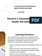 IGC1 Element 1 New Syllabus