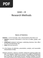 Unit - 4 Research Methods