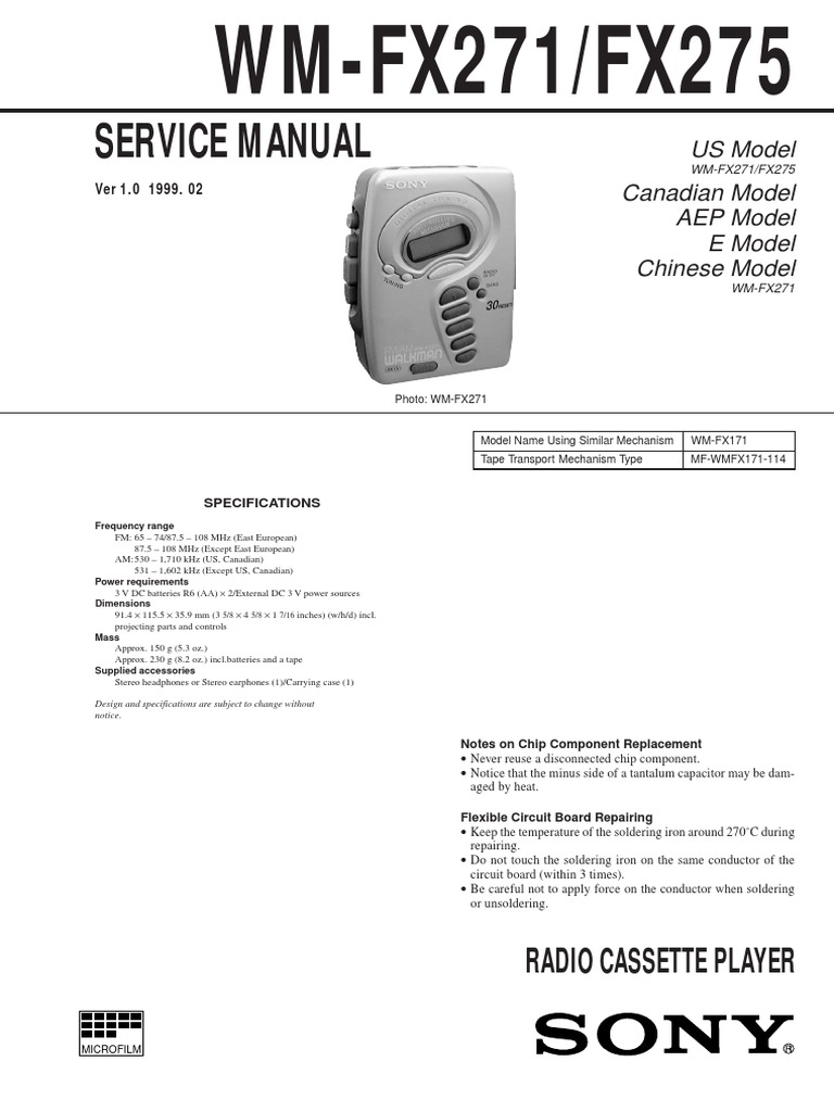 SONY WALKMAN TPS-L2 Lettore Di Cassette Stereo Di Prima Generazione - Foto 10