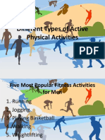 Lesson 6. Different Types of Active Physical Activities