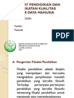 Ayu Fazliati - Filsafat Pendidikan Dan Peningkatan Kualitas Sumber Daya Manusia