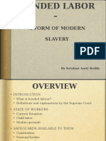 A Form of Modern Slavery: by Krishna Aarti Reddy