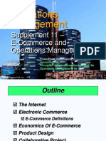 Supplement 11 - E-Commerce and Operations Management