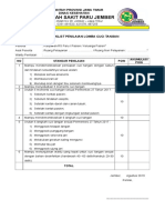 Checklist Penilaian Lomba Cuci Tangan