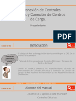 Pasos Interconexión de Centrales Eléctricas y Conexión de Centros