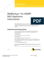 NetBackup NAS Appliance Support Guide