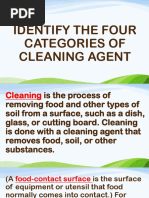 Categories of Cleaning Agent