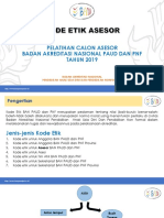 03. Paparan Kode Etik Asesor BAN PAUD Dan PNF_PCA 2019