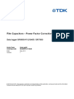 Film Capacitors - Power Factor Correction: Data Logger BR6000-R12/S485 / BR7000