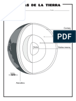 Capas de La Tierra para Imprimir PDF
