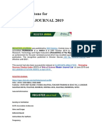 A New Milestone For Register Journal June 2019 Esci Wos