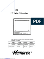 Manual de Servicio de TV MEMOREX MT1132