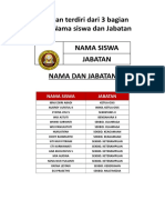 Nama Pesanan Baru Osis Smk