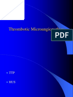 Thrombotic Microangiopathies