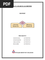 Data Search Algorithm