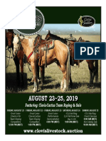 Clovis Horse Sales Fall 2019 Catalog