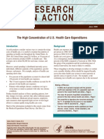 Highest Concentration of US Health Care Expentidures PDF