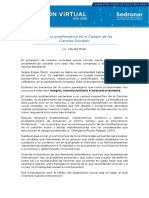 Consumo Problemático en El Campo de Las Ciencias Sociales - Lic. Claudia Mella