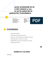 La Mineria en Colombia y Sus Efectos en La Salud Humana-FINAL