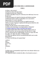 Data Structure Question Bank