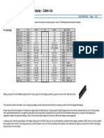 Lvds 40p Display Cable List Application Note