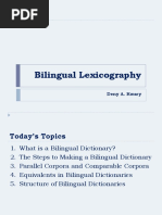 Bilingual Lexicography: Deny A. Kwary