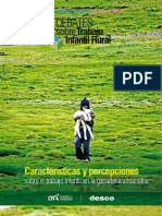 Características y Percepciones Sobre El Trabajo Infantil en La Ganadería Altoandina