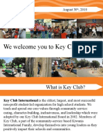 We Welcome You To Key Club!: August 30, 2010