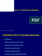 Section 7 Design of Compression Members: © DR S R Satish Kumar, IIT Madras