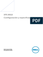 PC y Sistema Operativo de Control Mca Dell Xps-8910