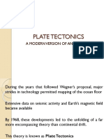 Plate Tectonics: A Modern Version of An Old Idea