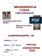 Limfadenopatija U Dece - Predavanje