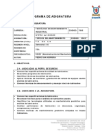 Programa Asignatura Topicos Del Mantenimiento USACH