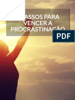 Ebook - Vencer A Procrastinação